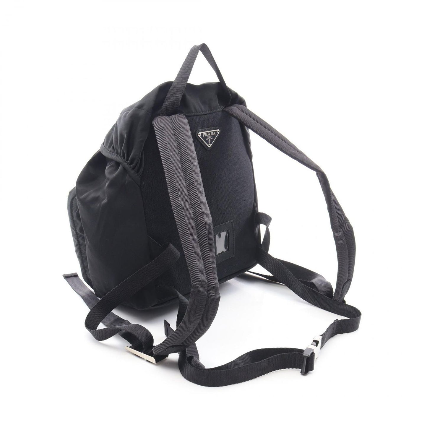 PRADA TESSUTO MONTAGN V152 Black Nylon Backpack - Timeless Elegance