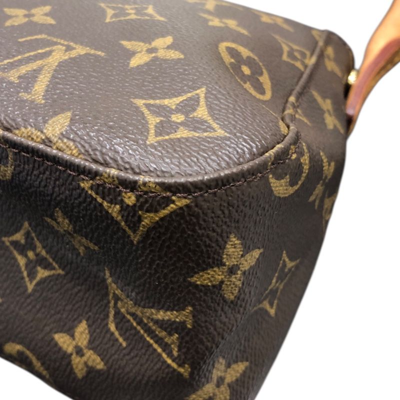 Louis Vuitton Mini Looping M51147 Monogram Canvas Handbag - Brown