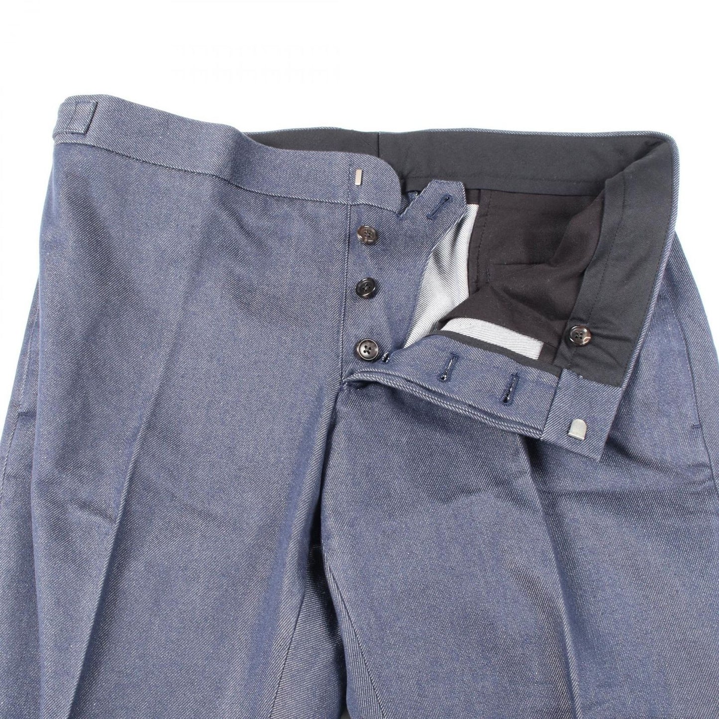 THOM BROWNE Blue Denim Pants - Exquisite Craftsmanship