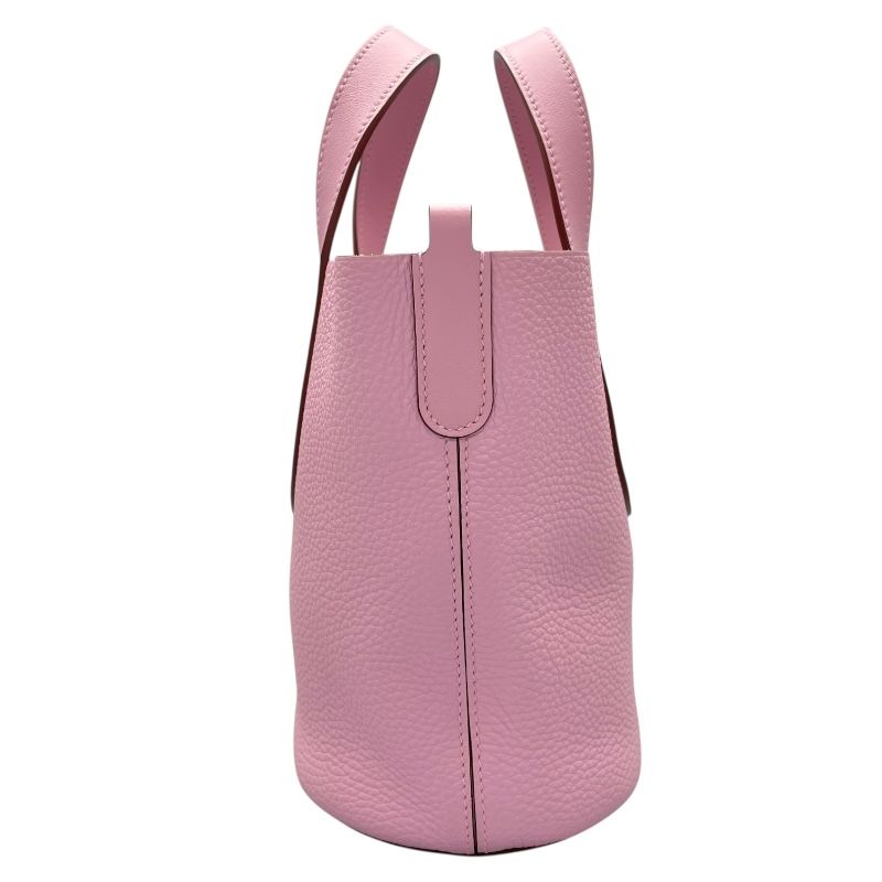 HERMES In The Loop 18 Handbag in Mauve Silvestre with Silver Hardware