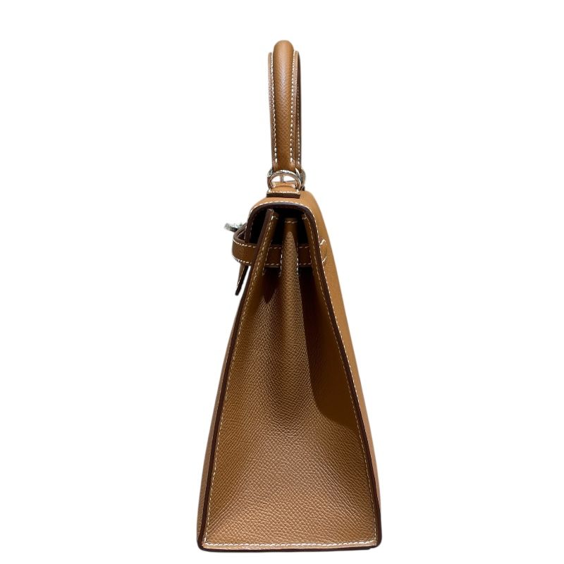 HERMES Kelly 25 Bag - Gold & Silver Hardware - Exquisite Craftsmanship