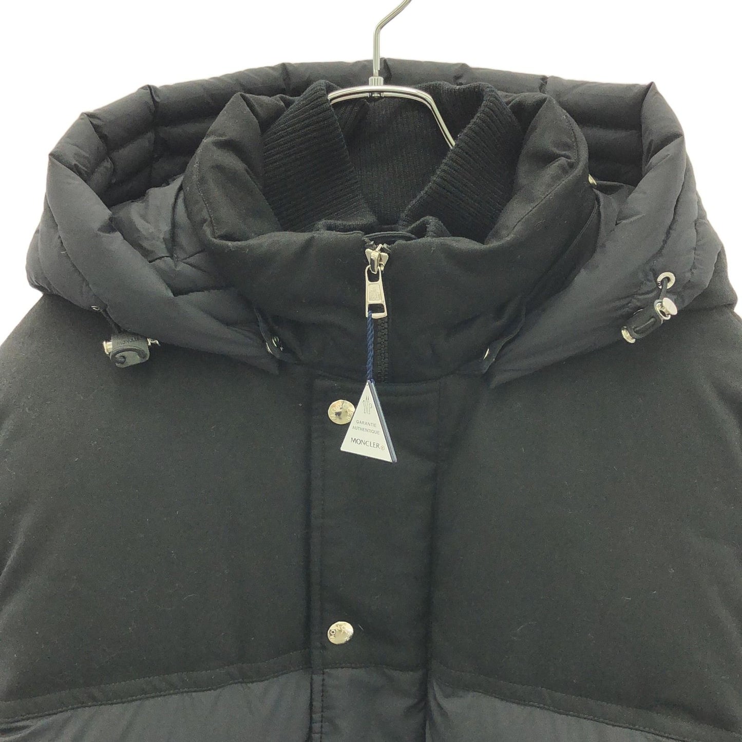MONCLER 596K7 Black Down Jacket - Unworn Luxury Outerwear