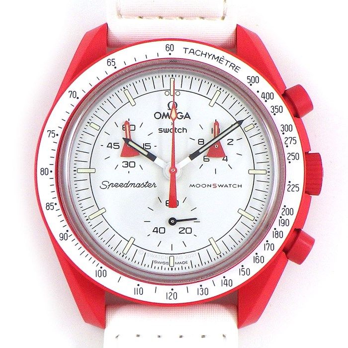 Swatch×OMEGA Speedmaster Mission to Mars Moonwatch SO33R100