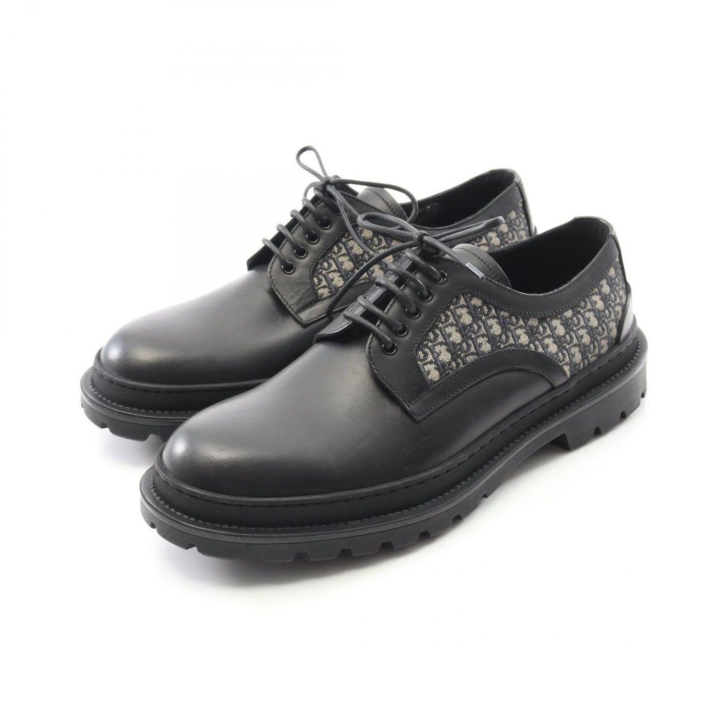 Dior Explorer Derby Shoes - Exquisite Leather & Canvas Design
