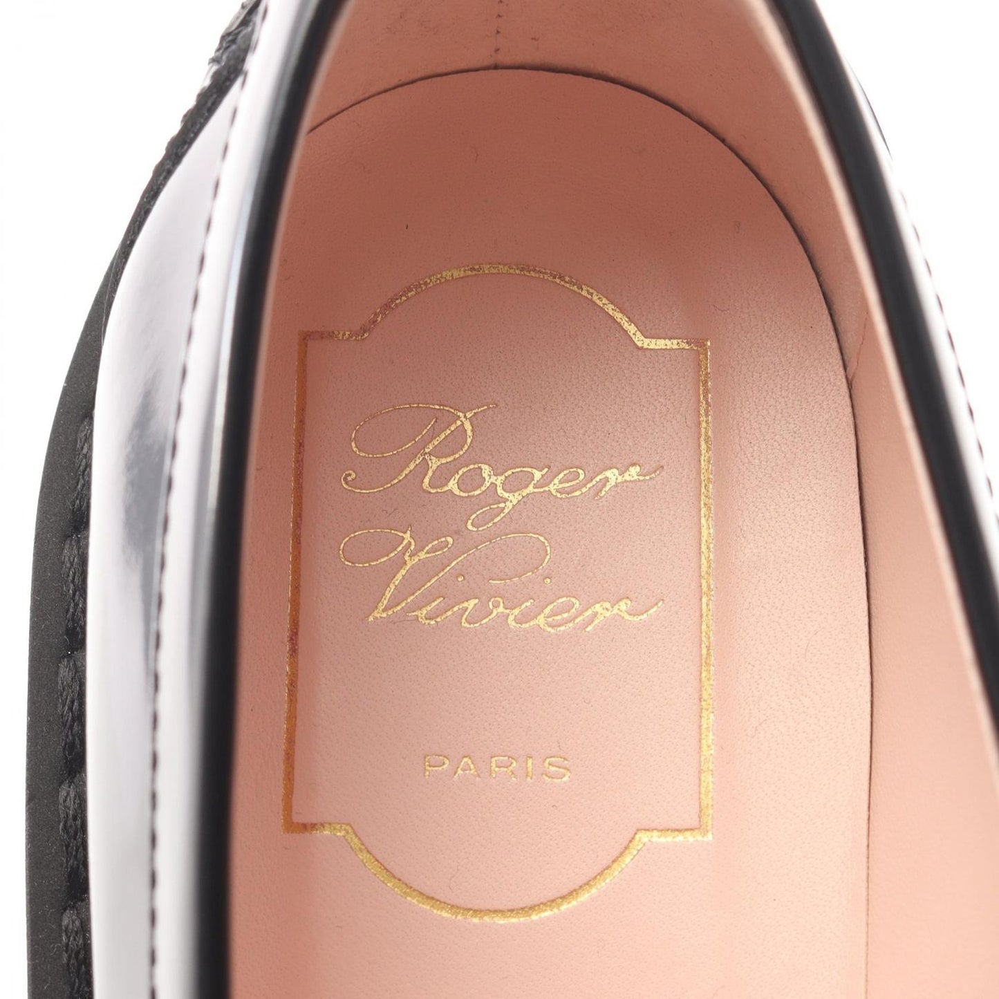 Roger Vivier Vivrenge Loafers in Black Leather - Timeless Elegance