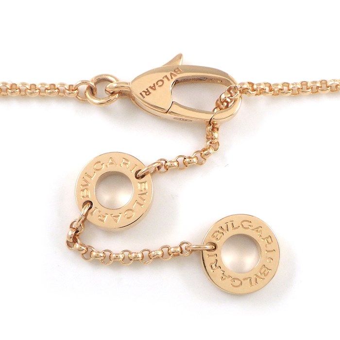 BVLGARI Bvlgari Necklace in K18 Pink Gold with White Shell