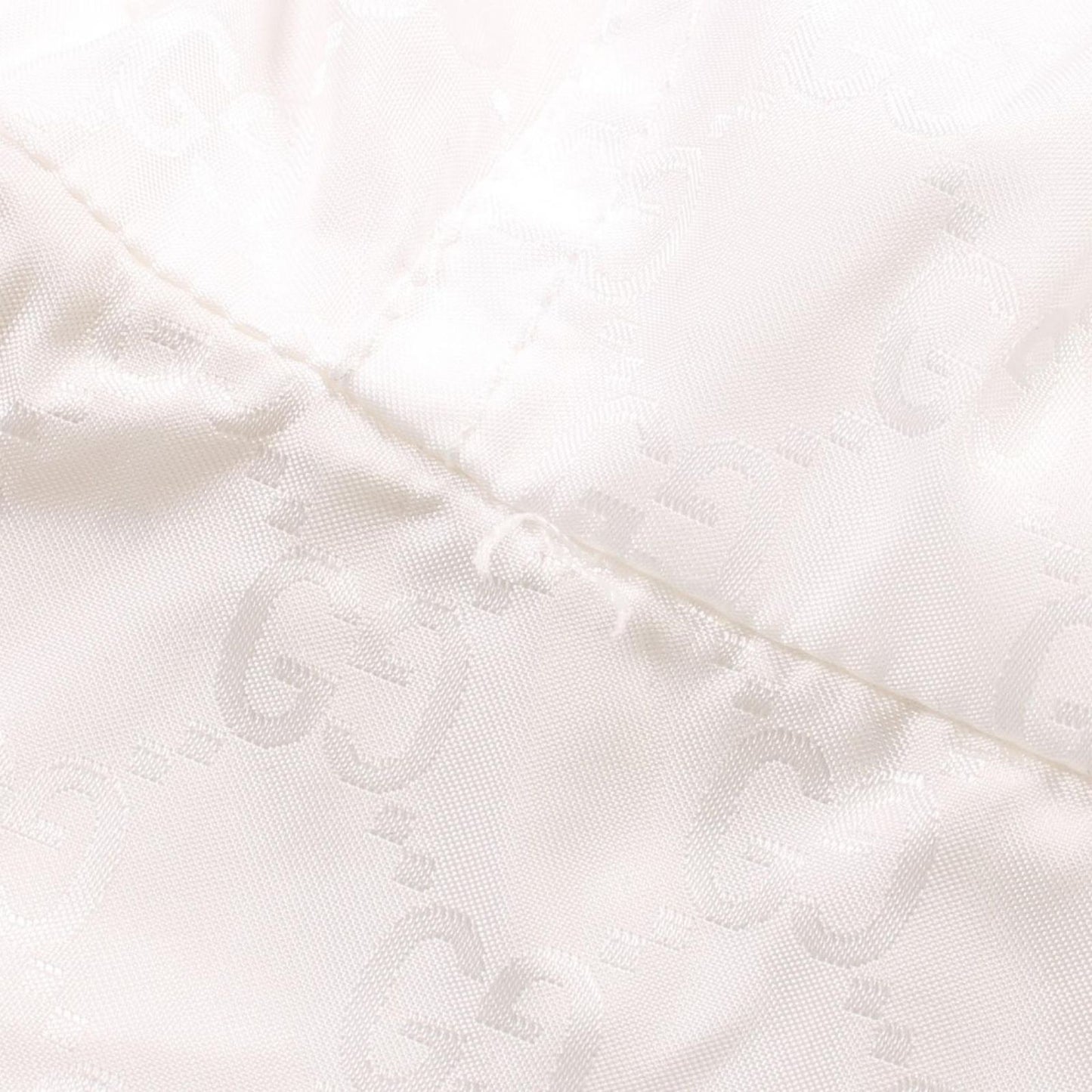 GUCCI GG Pattern Nylon Jacket in White - Timeless Elegance