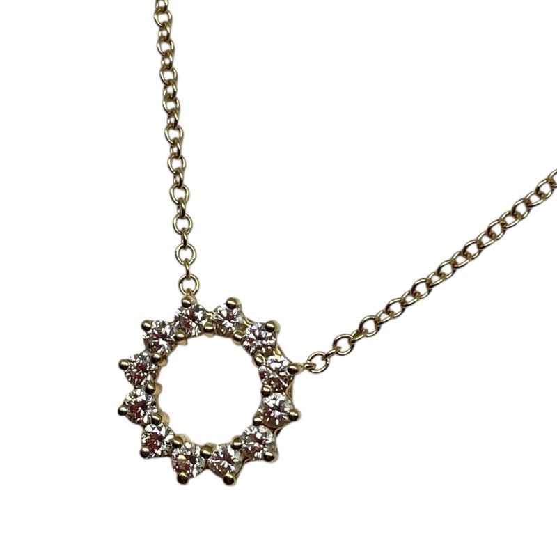 Tiffany & Co. Open Circle Necklace in 750 Gold - Timeless Elegance