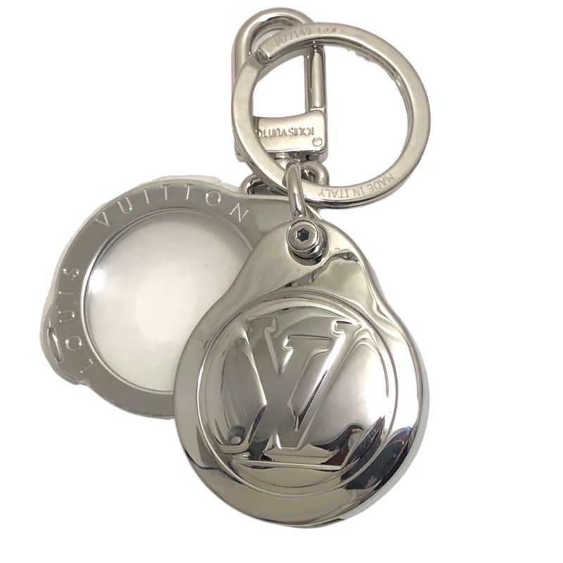 Louis Vuitton Bijoux Sac Loupe Keychain - Silver Metal - M77149