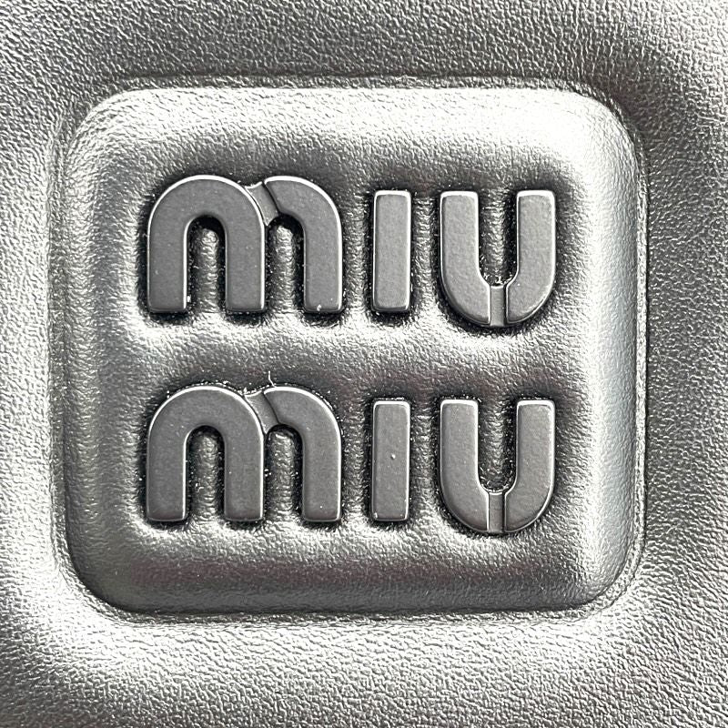 Miu Miu Arcadia Leather Mini Bag - Black - Exquisite Craftsmanship