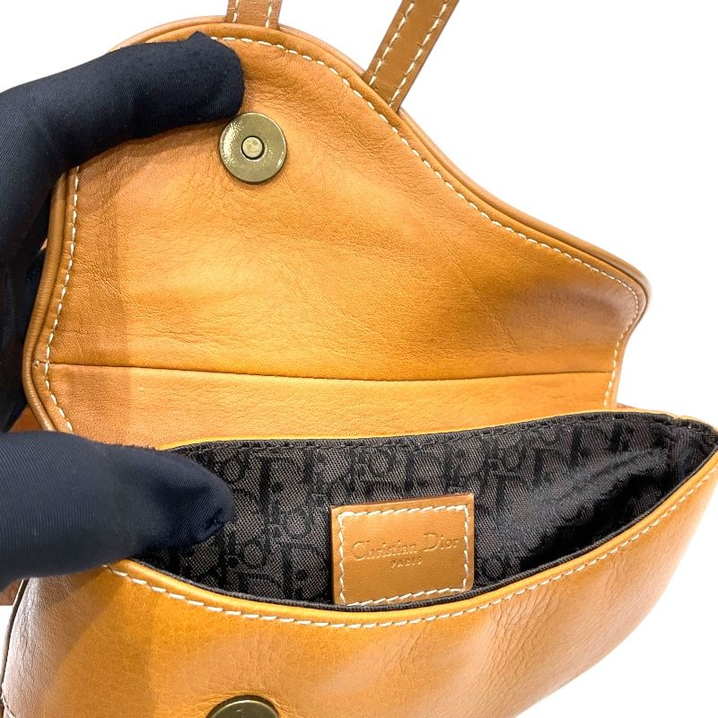 Christian Dior Saddle Waist Bag in Brown Calf Leather - Exquisite Craftsmanship