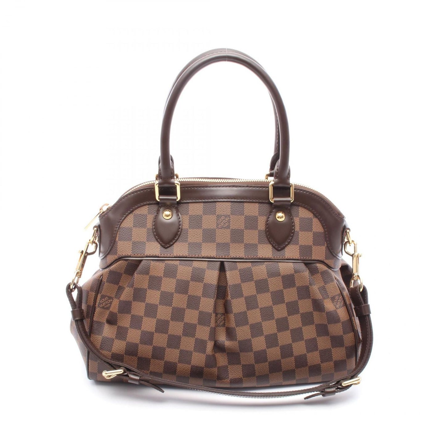 Louis Vuitton Trevi PM Damier Ebene Handbag - Timeless Elegance