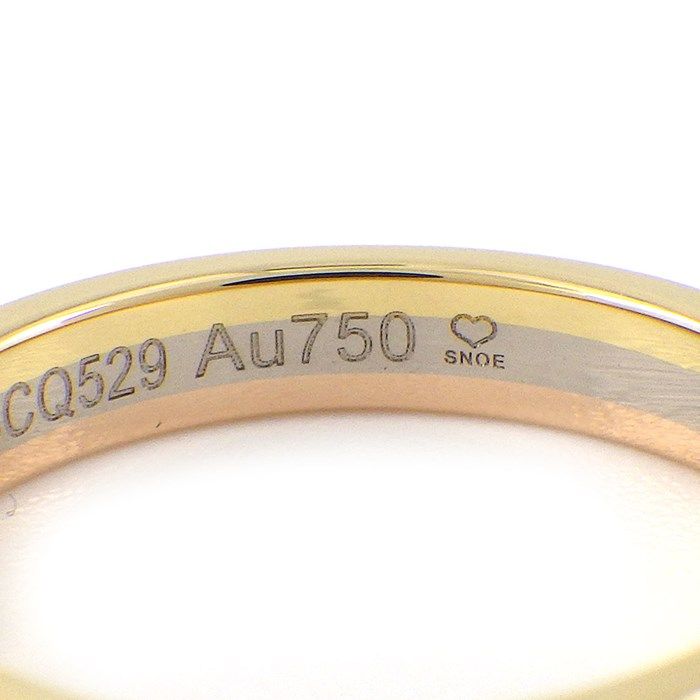 Cartier Vendôme Trinity Wedding Ring in Three Colors - K18 Gold