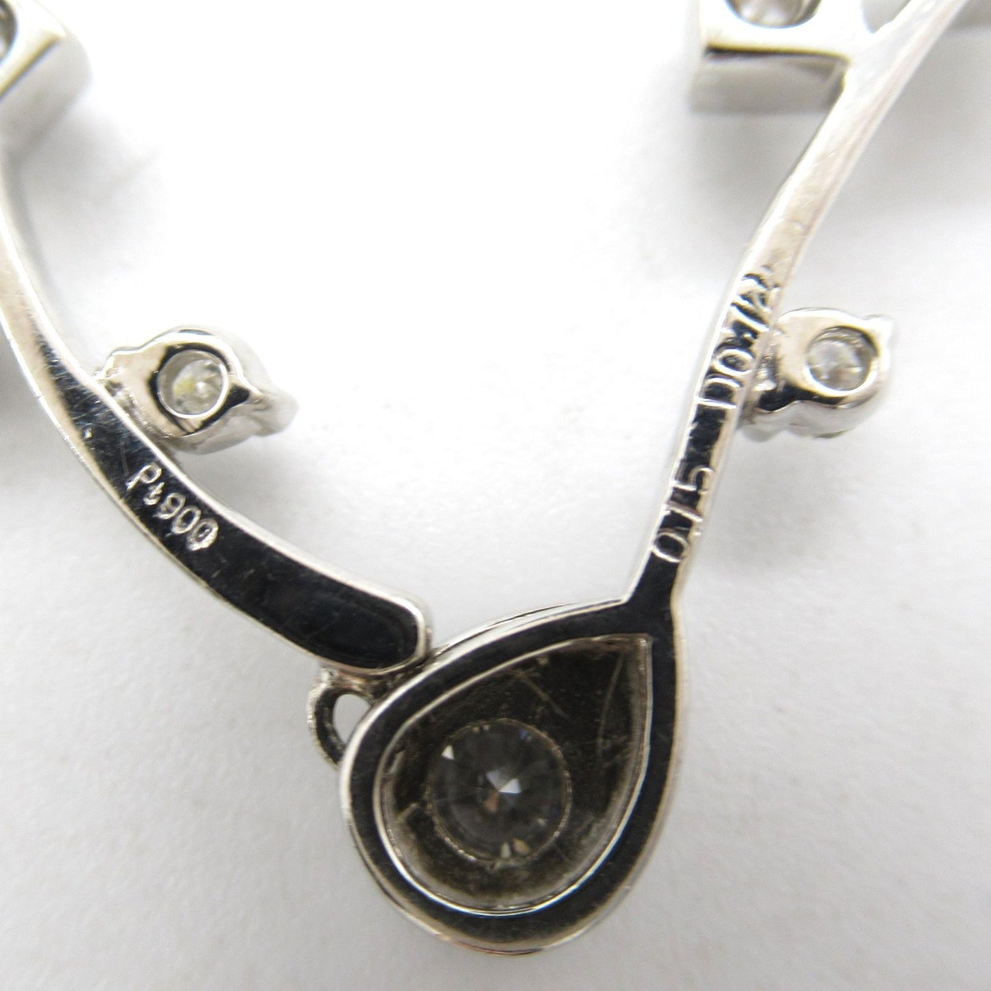 Exquisite JEWELRY Diamond Necklace in Platinum - 12.6g