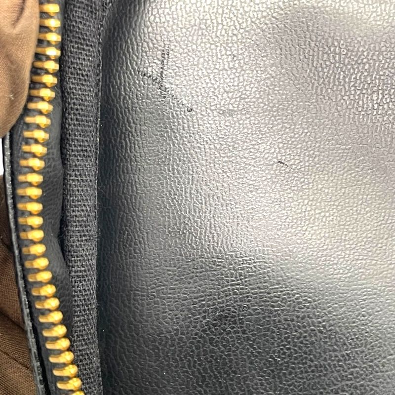 CHANEL Coco Mark Vanity Bag A01998 in Black Caviar Leather