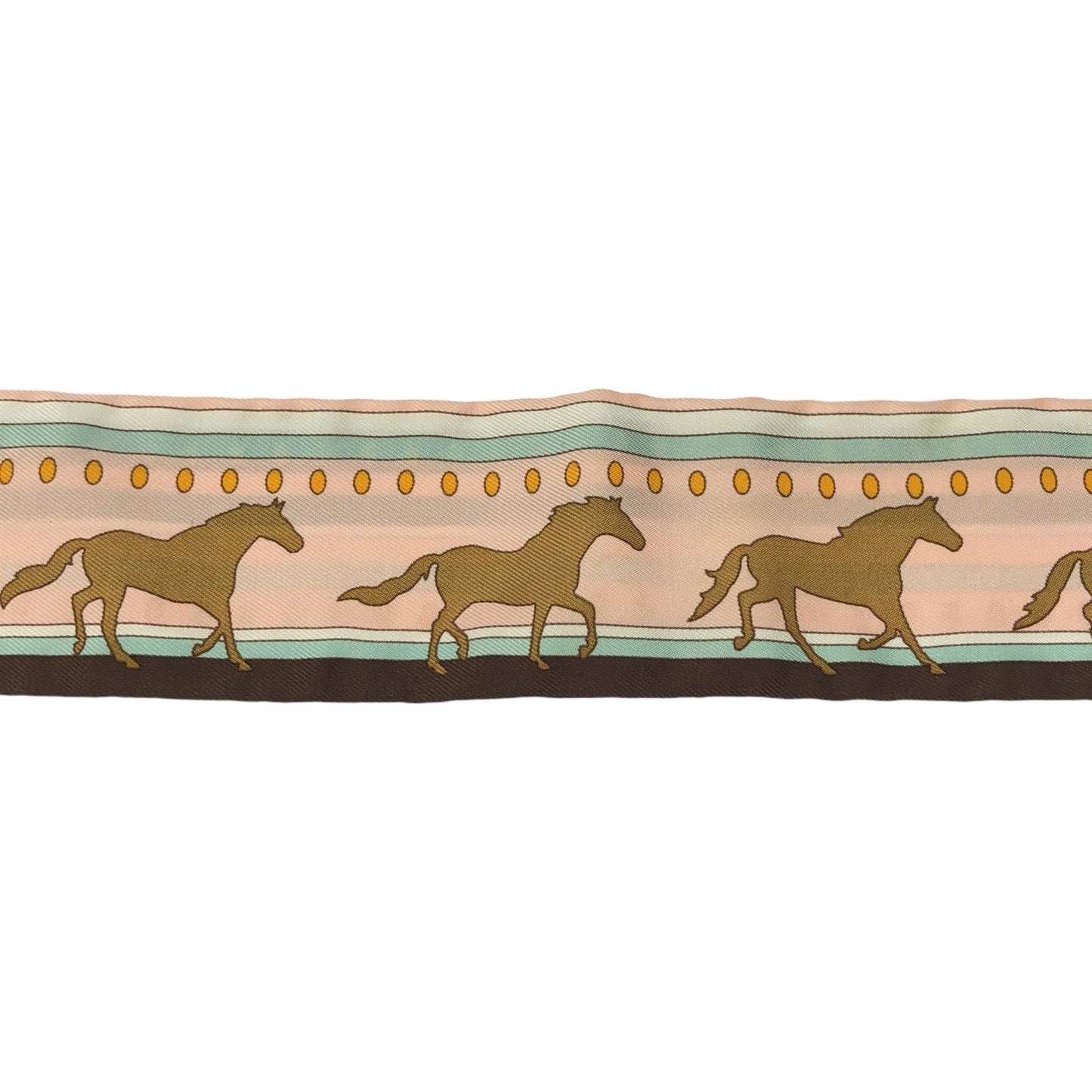 HERMES Pink Silk Twilly Scarf - Exquisite Luxury Accessory