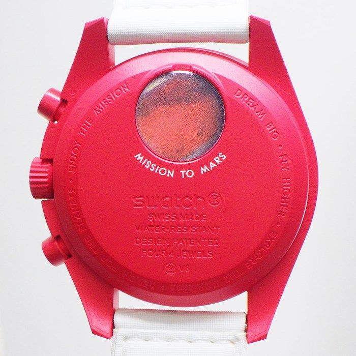 Swatch×OMEGA Speedmaster Mission to Mars Moonwatch SO33R100