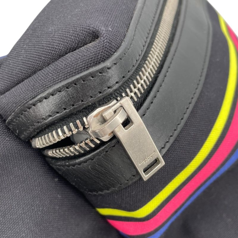 Saint Laurent City Backpack - Multi-Color Dinosaur Canvas