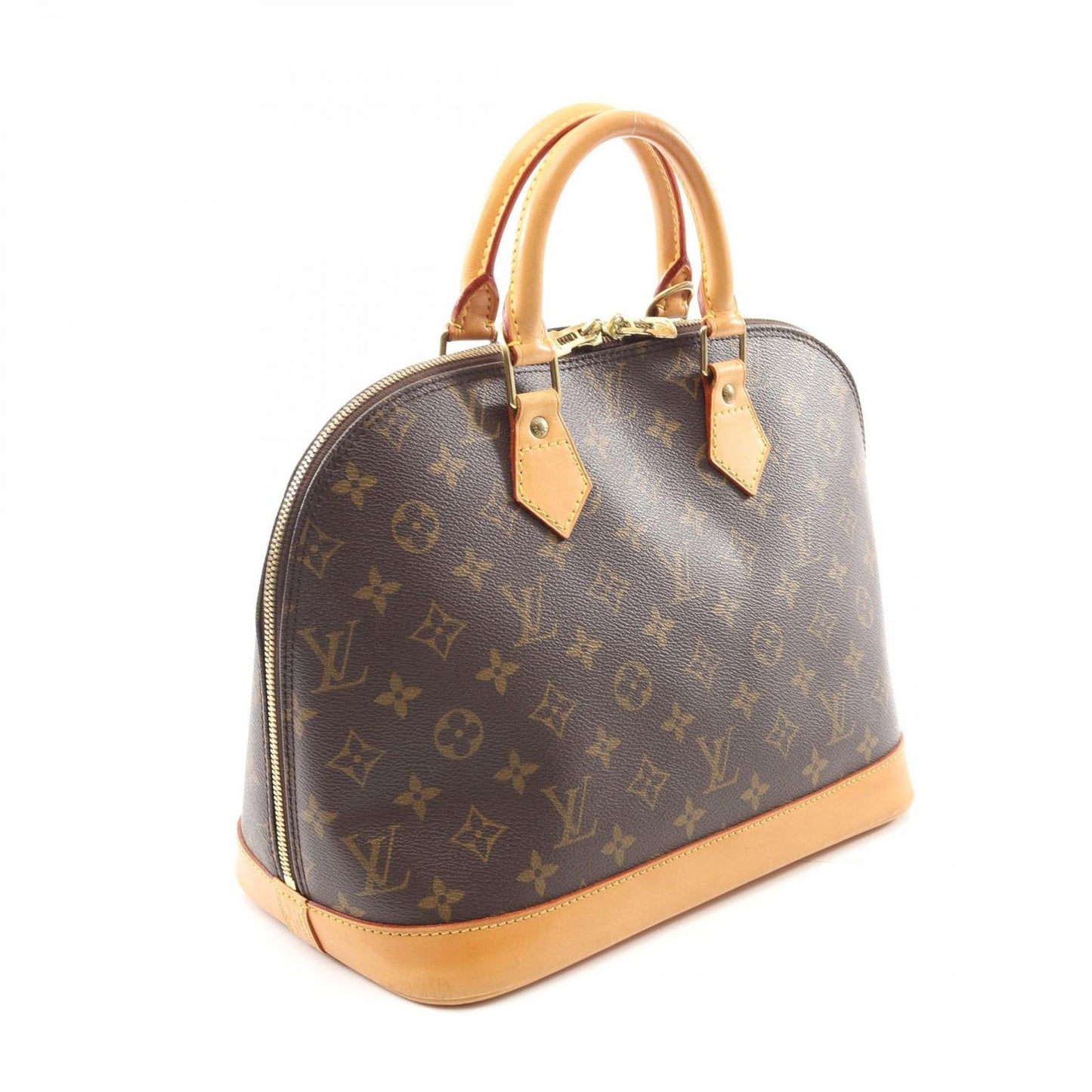 Louis Vuitton Alma PM Handbag - Timeless Elegance in Brown