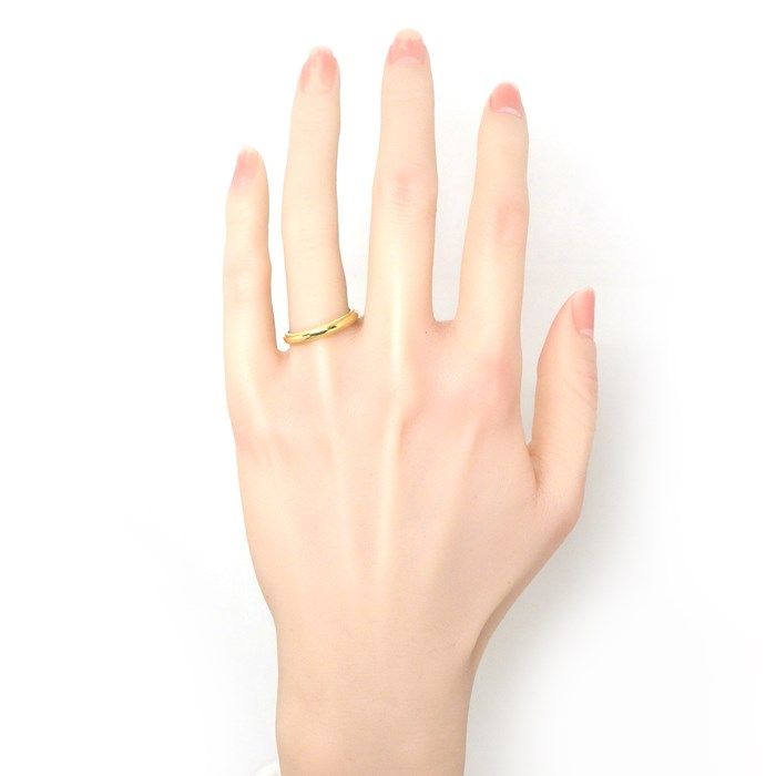 Tiffany & Co. Together Milgrain Band Ring in 18K Yellow Gold - Size 17