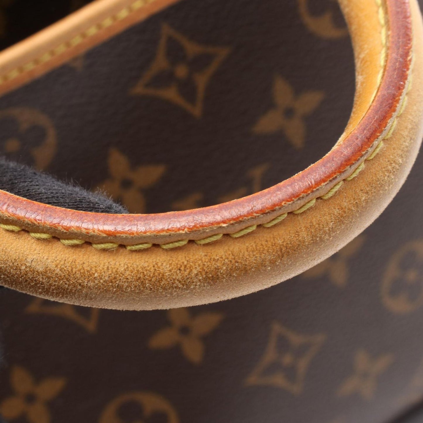 Louis Vuitton Deauville Bowling Vanity Monogram Handbag - Timeless Elegance