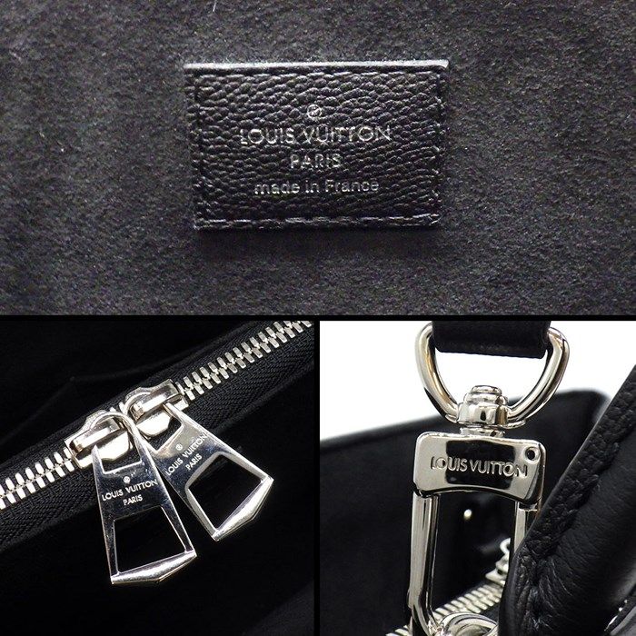 Louis Vuitton Twist Tote Handbag in Noir Epi Leather - M54810