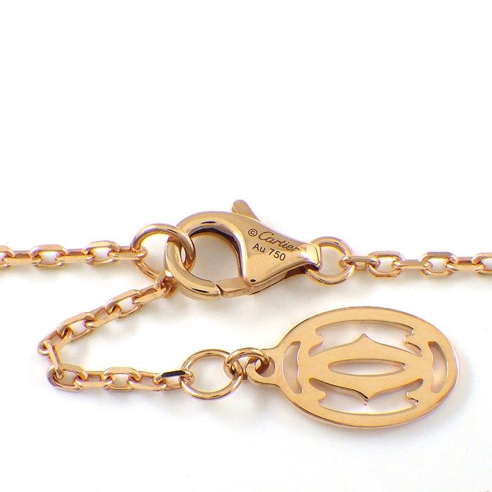 Cartier Love Bracelet with Diamond - K18 Pink Gold, Small Model