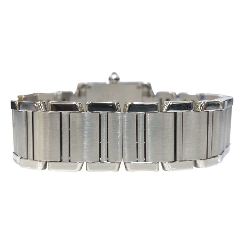 Cartier Tank Française SM W4TA0008 - Exquisite Silver Ladies Watch