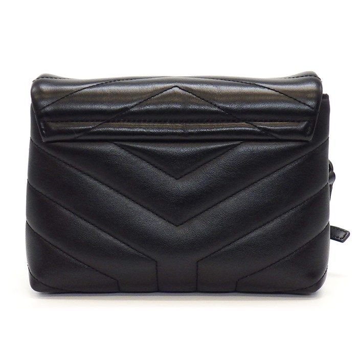 YSL Loulou Toy Shoulder Bag in Black Calfskin - Timeless Elegance