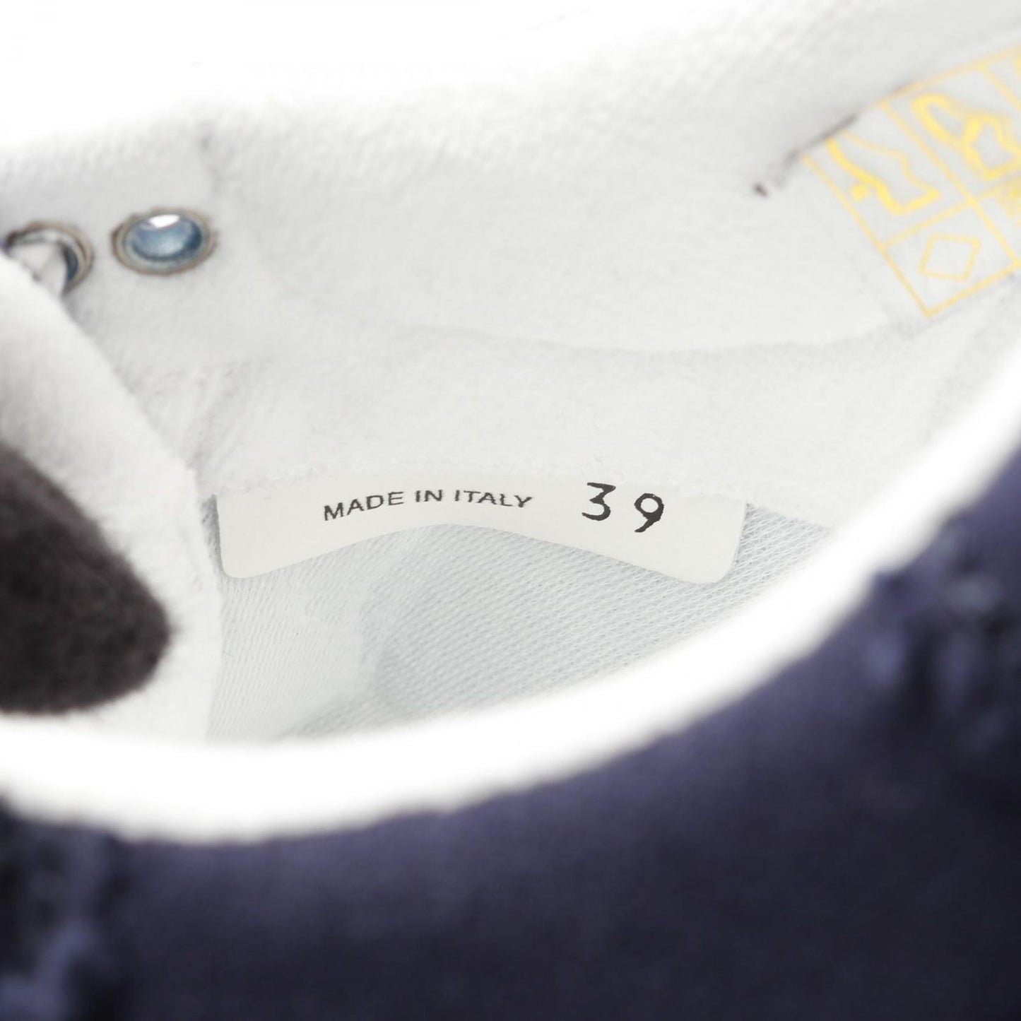 Miu Miu Logo Denim Sneakers - Exquisite Craftsmanship in Navy