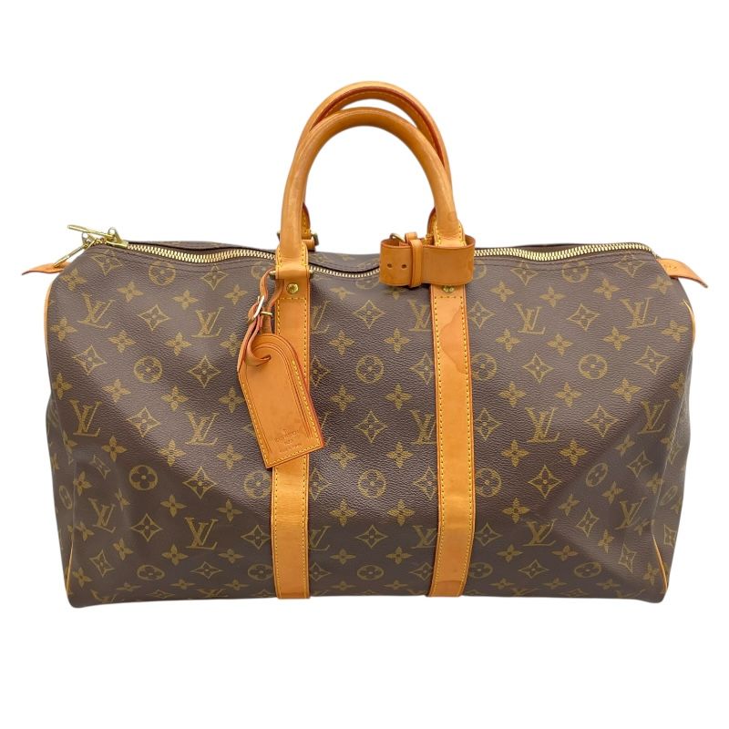 Louis Vuitton Monogram Keepall 45 - Timeless Brown Travel Bag