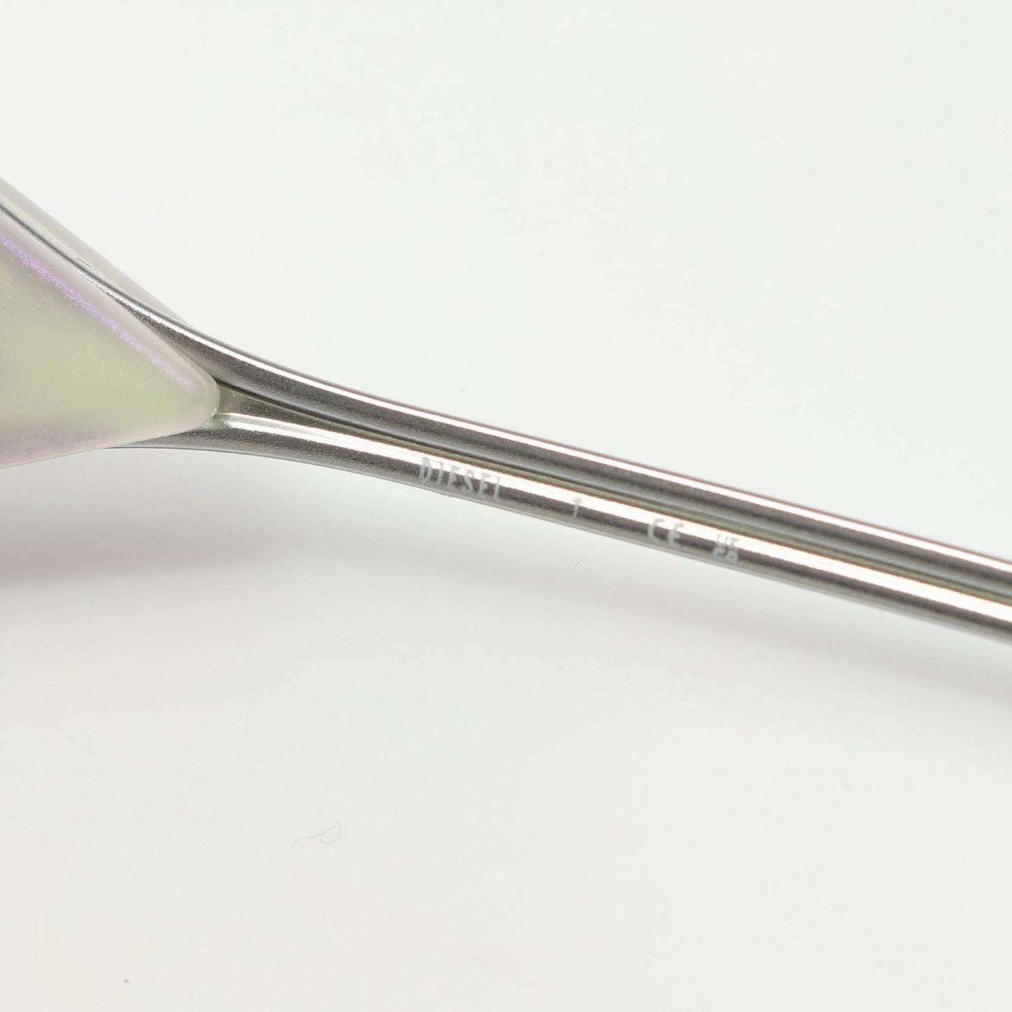 DIESEL White & Purple Sunglasses - Timeless Elegance