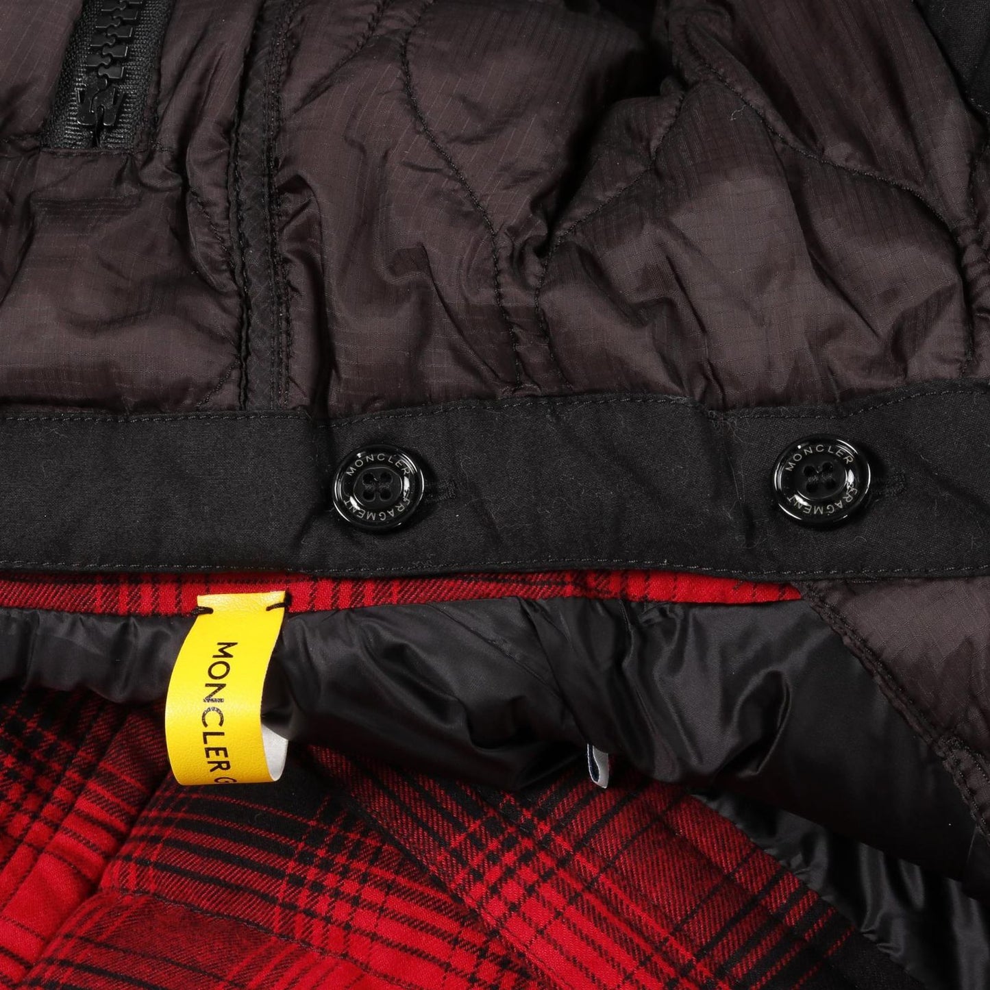 MONCLER GENIUS 7 FRAGMENT Hiroshi Fujiwara Down Jacket - Red
