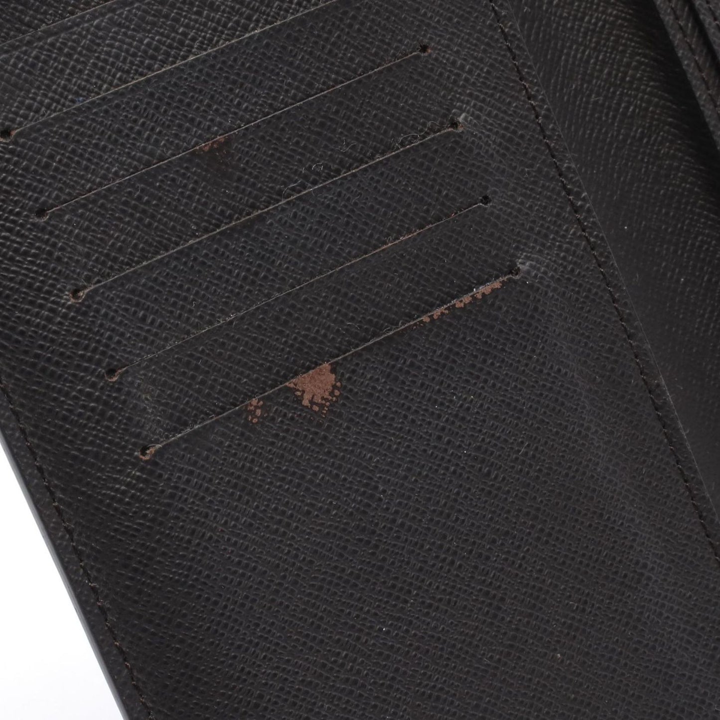 Louis Vuitton Portefeuille Brazza Wallet in Ebeune Canvas