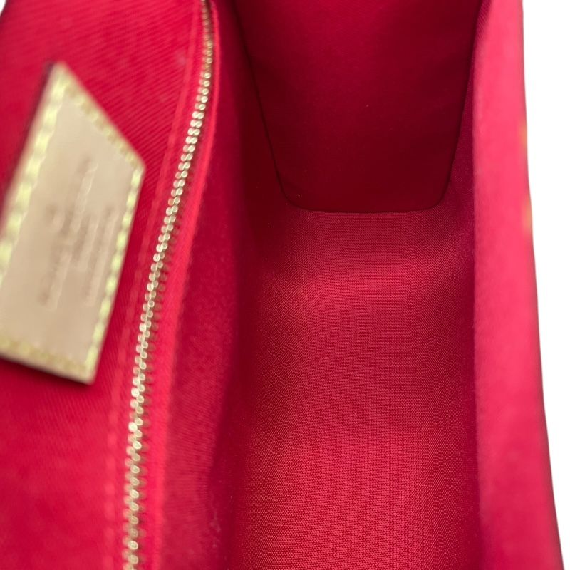 Louis Vuitton Sac Plat BB Monogram Canvas Shoulder Bag - Brown