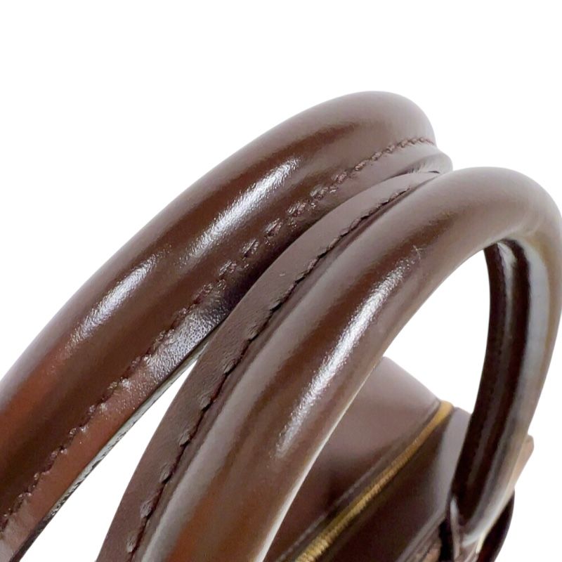 Louis Vuitton Saria Oriental Handbag - Brown Damier with Gold Hardware