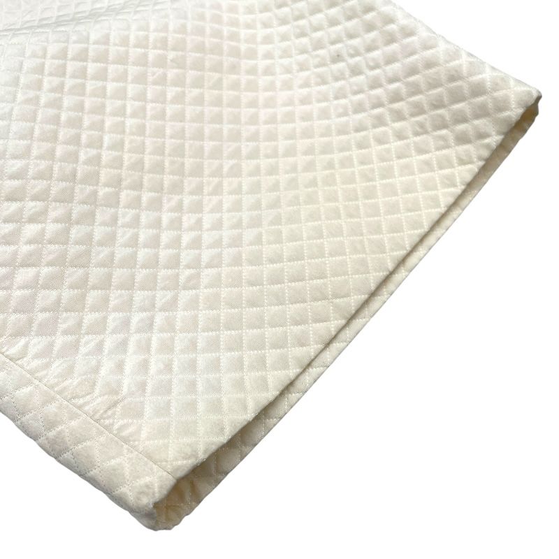 Christian Dior Quilted Silk Shorts in Cream - Size 36