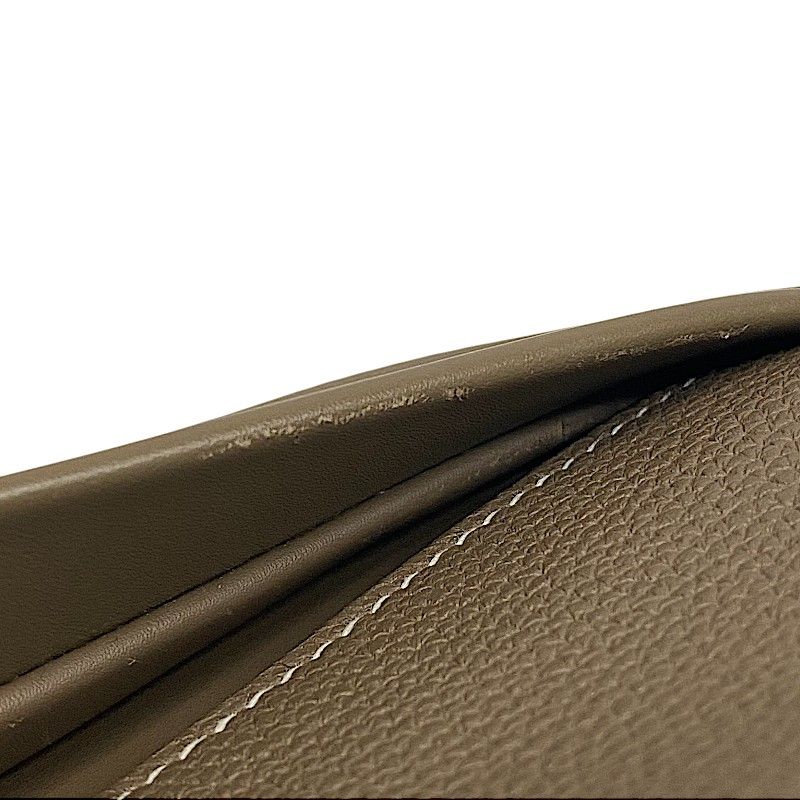 HERMES Vanquatre 29 Handbag in Etoupe with Silver Hardware