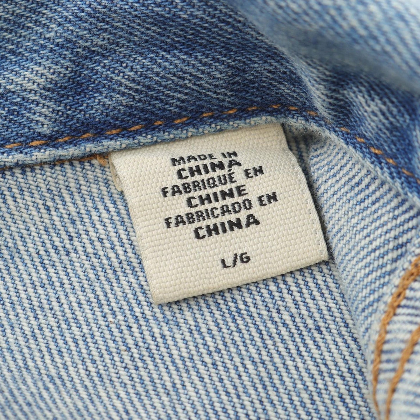 Denim Tears x LEVI'S Light Blue Denim Jacket - Exclusive Collaboration