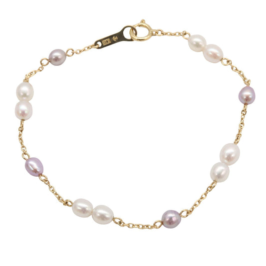 TASAKI Pearl Bracelet in K18 Yellow Gold - Exquisite Elegance