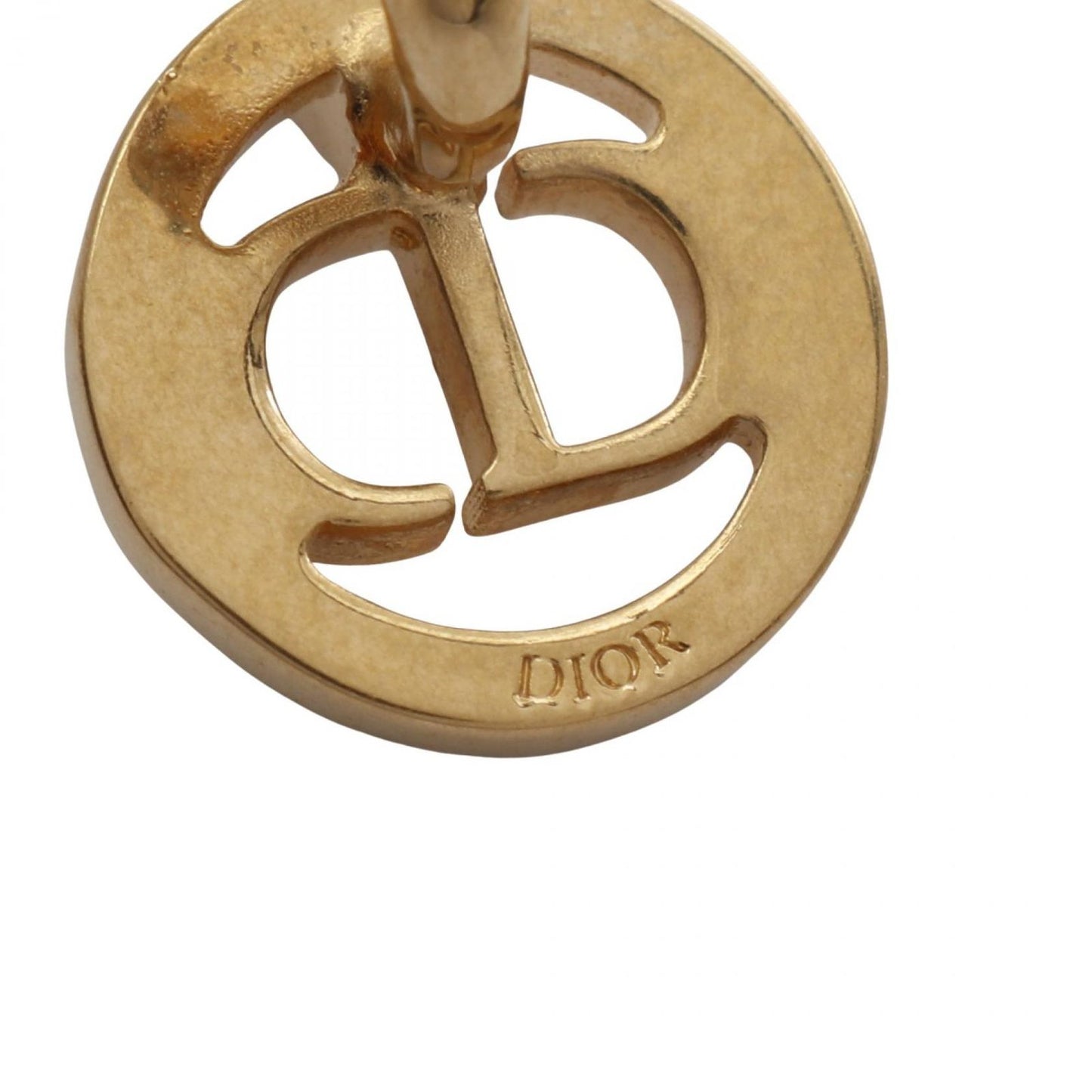 Dior Petit CD Clip Earrings in Gold - Exquisite Luxury