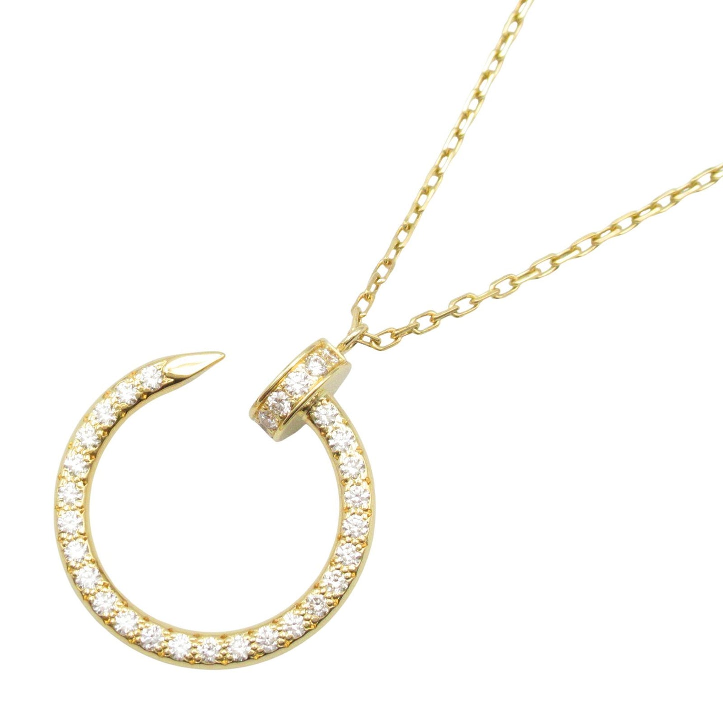 CARTIER Juste un Clou Diamond Necklace in 18K Yellow Gold