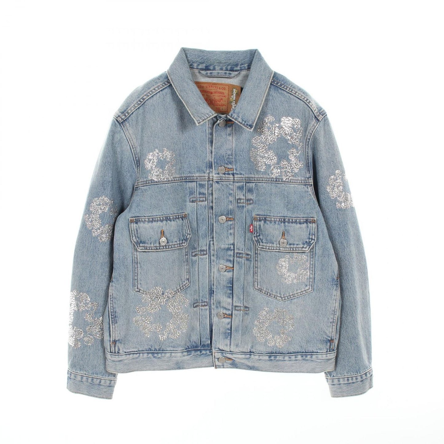 Denim Tears x LEVI'S Light Blue Denim Jacket - Exclusive Collaboration