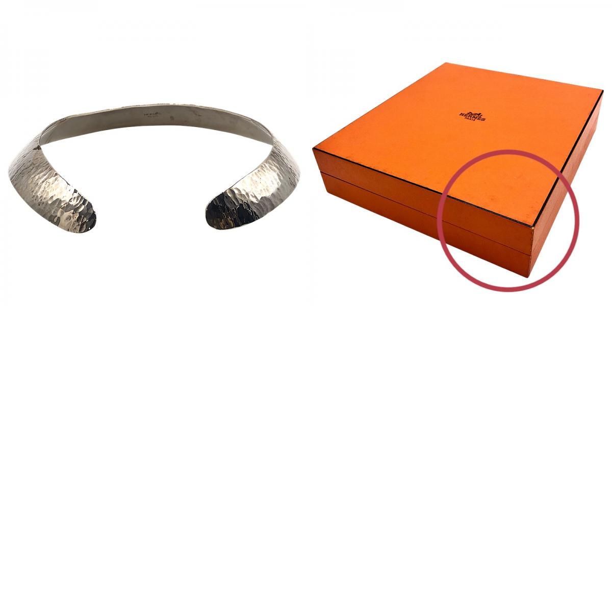 HERMES Silver Choker - Exquisite Ag925 Jewelry for Women