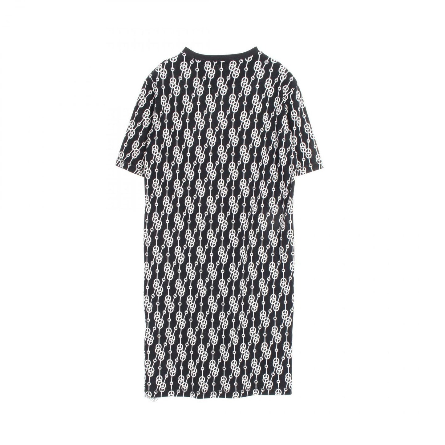 HERMES Cotton Dress - Exquisite Elegance in White & Black