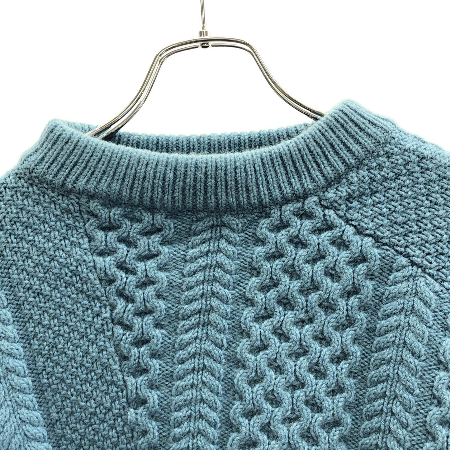 Stella McCartney Light Blue Wool Sweater - Timeless Elegance