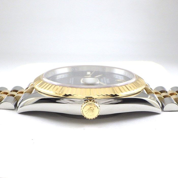 Rolex Datejust 41 126333 - Slate Dial, Fluted Bezel, Jubilee Bracelet