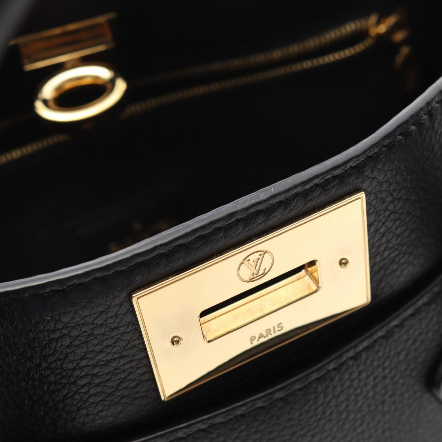 Louis Vuitton OnMySide PM Monogram Noir Handbag - Timeless Elegance