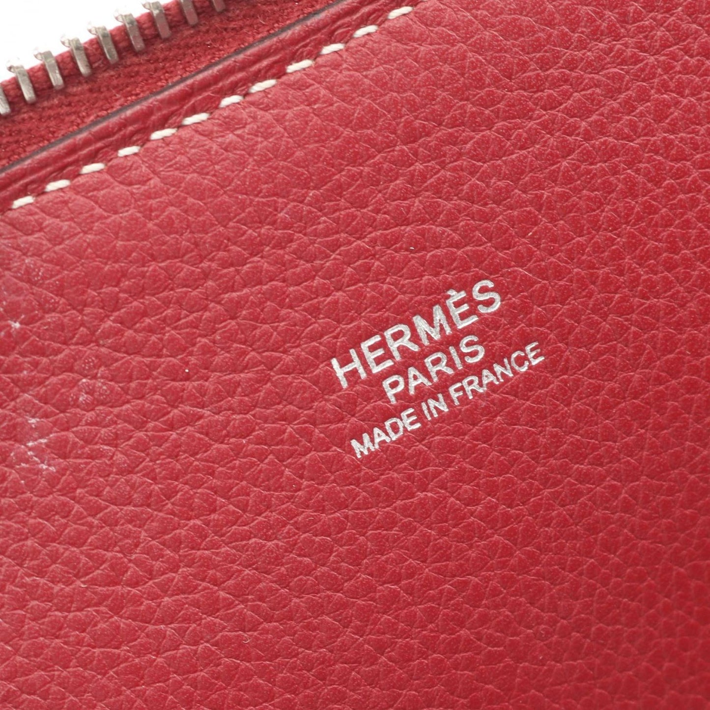 HERMES Bolide Relax 35 Handbag in Rouge Ash - Timeless Elegance