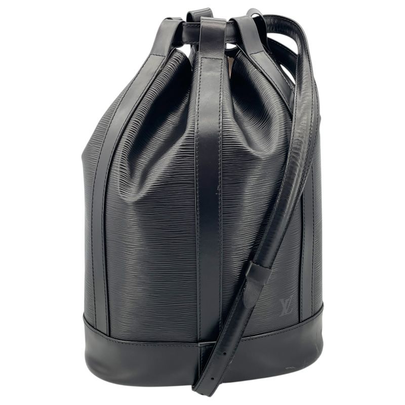 Louis Vuitton Randonnee PM Backpack in Black Epi Leather